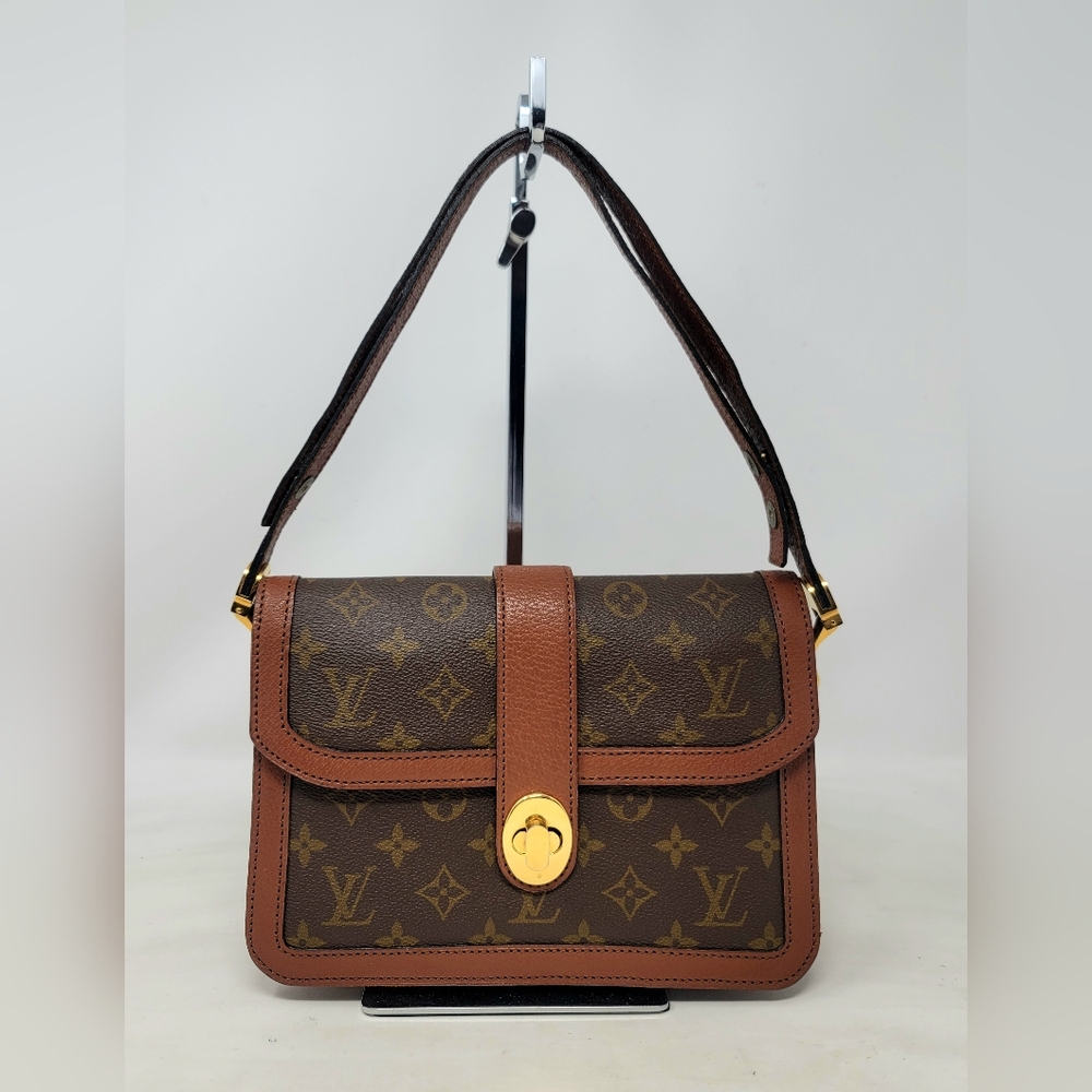 Louis Vuitton Vendome Monogram Leather Shoulder Hand Bag Authentic Vintage Rare